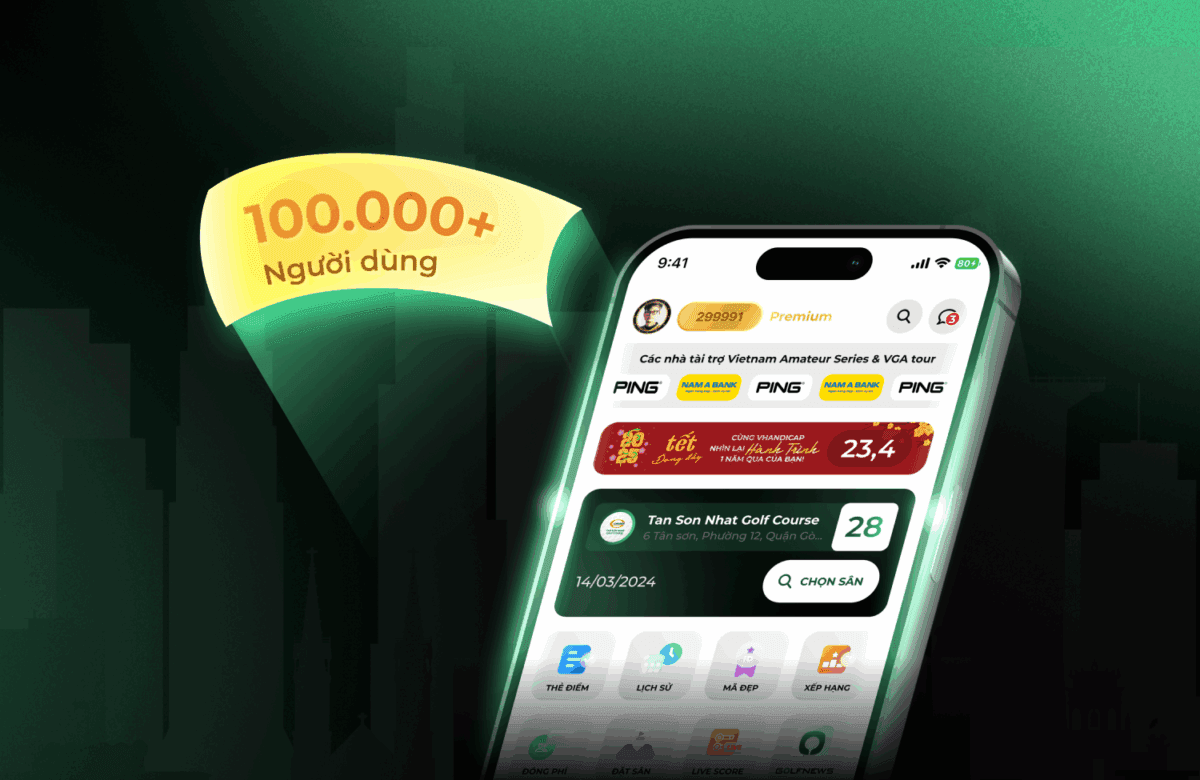 vHandicap vượt mốc 100.000 người dùng